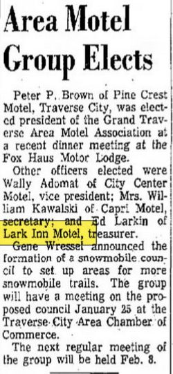 Lark-Inn Motel - Jan 1972 Ed Larkin (newer photo)